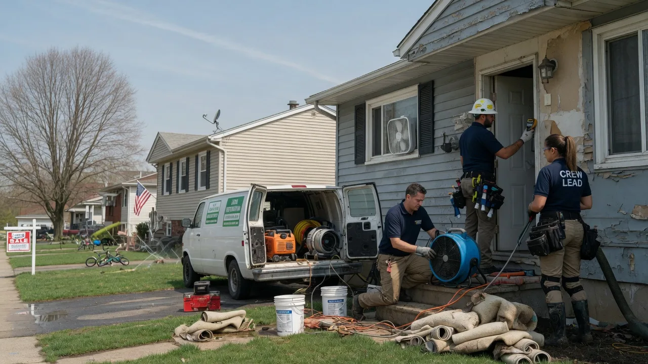 Flood Cleanup in Wapello, IA near me